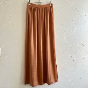 Silk Maxi Skirt - Blogger Fave - Size M
